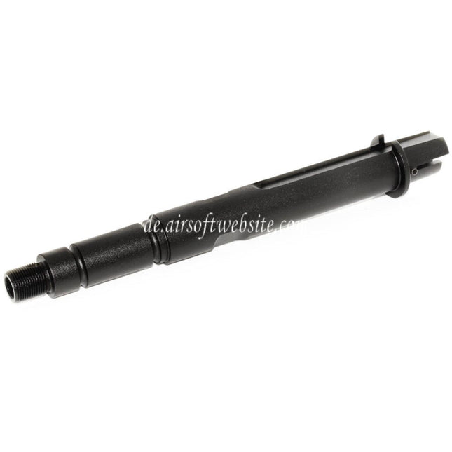 E&C 7.75/8.5 Zoll Aluminium Außenlauf -14mm CCW Gegen den Uhrzeigersinn Geeignet für E&C 416 RAHG Serie AEG Gewehre Airsoft Schwarz