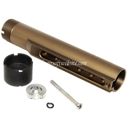 E&C 168mm 5-Positions Erweiterter Schaft Pufferrohradapter Geeignet für E&C 416A5 Serie AEG Gewehre Airsoft