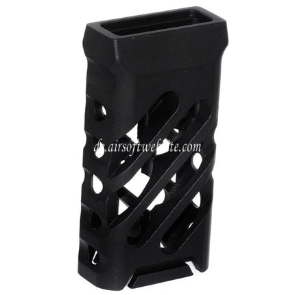 5KU CNC Aluminium KeyMod M-LOK Ultraleichter Vertikalgriff Typ-1 Schwarz