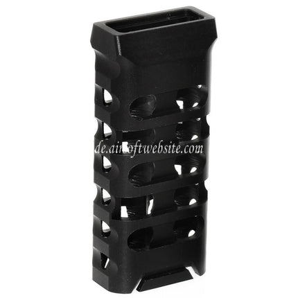 5KU CNC Aluminium KeyMod M-LOK Ultraleichter Vertikalgriff Typ-2 Schwarz
