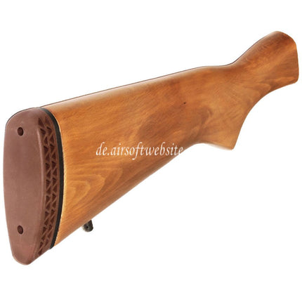 APS Echtholz Schaft Geeignet für APS Classic Stil MK2 MK-II MK3 MK-III CAM870 Gas Schrotflinte Airsoft