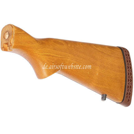 APS Echtholz Schaft Geeignet für APS Classic Stil MK2 MK-II MK3 MK-III CAM870 Gas Schrotflinte Airsoft