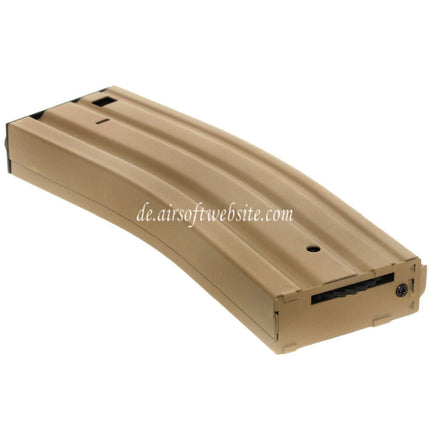 Airsoft Website 500rd Hi-Cap Magazin Geeignet für M4 M16 Serie AEG Gewehre