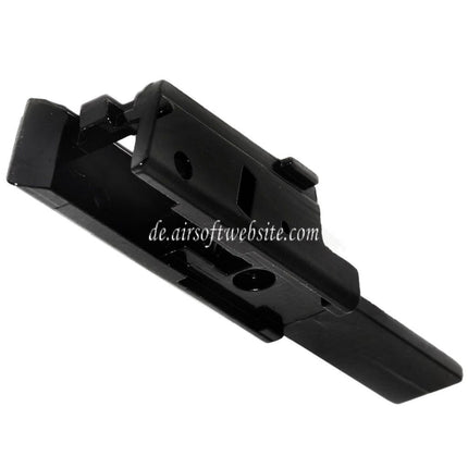 E&C Rahmen Schienen Montagegehäuse Geeignet für E&C Tokyo Marui G19X G19 Gen3 Gen5 Serie GBB Pistolen Airsoft Schwarz