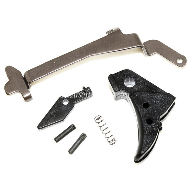 E&C Abzugseinheit Geeignet für E&C G17 G19 G19X Serie GBB Pistolen Airsoft Schwarz