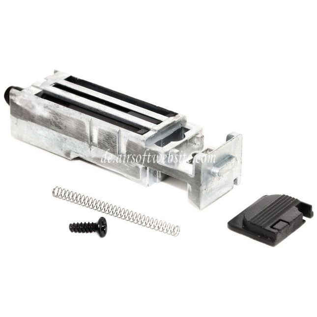 E&C Hochwiderstands Ladedüsenbaugruppe mit Blowback Housing Geeignet für E&C Tokyo Marui G17 Serie GBB Pistolen Airsoft