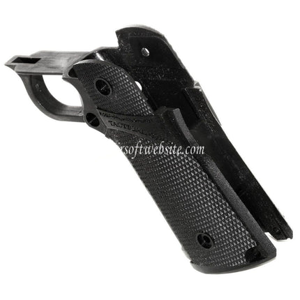 KF Airsoft Polymer Griff Geeignet für KJ Works AW WE-TECH Tokyo Marui Hi-Capa Serie GBB Pistolen Schwarz