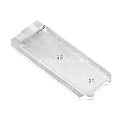 KF Airsoft CNC Aluminum Untere Rahmen Schienenplatte Geeignet für Tokyo Marui Hi-Capa Serie GBB Pistolen