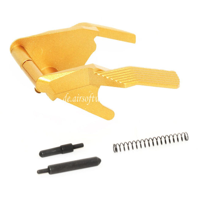 KF Airsoft Aluminum Schlittensicherung Daumensicherung-Ambi Geeignet für Tokyo Marui Hi-Capa GBB Pistolen