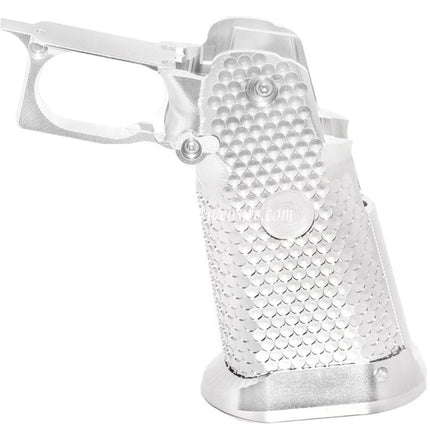 KF Airsoft CNC Aluminum Griff Set Geeignet für ARMY ARMAMENT R501 R601 R603 EMG AW WE Tokyo Marui Hi-Capa Serie GBB Pistolen