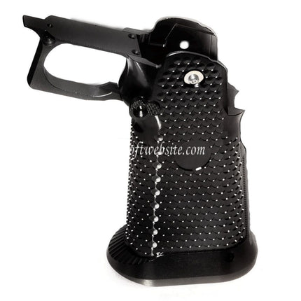 KF Airsoft CNC Aluminum Griff Set Geeignet für ARMY ARMAMENT R501 R601 R603 EMG AW WE Tokyo Marui Hi-Capa Serie GBB Pistolen