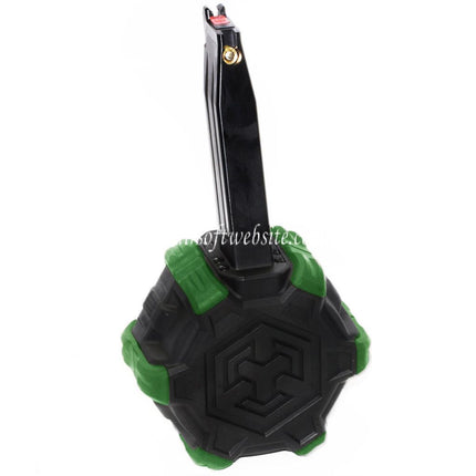 Armorer Works AW Custom 350rd Gas Adaptive Trommelmagazin Geeignet für Hi-Capa GBB Pistolen Airsoft