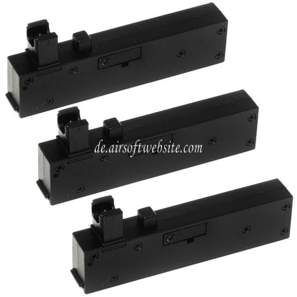 CYMA 3pcs 40rd Magazin Geeignet für CYMA CM708 Serie Scharfschützengewehre Airsoft Schwarz