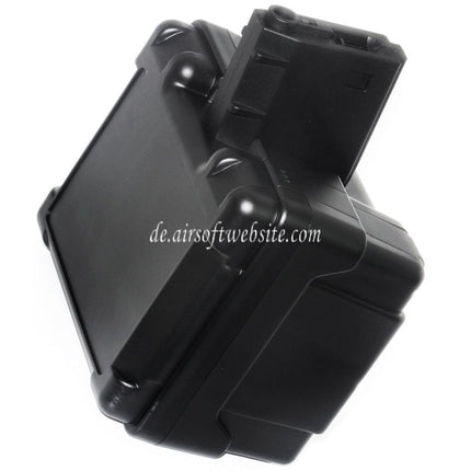 Golden Eagle 2600rd Elektrisch Trommelmagazin Geeignet für Golden Eagle FightLite MCR LMG M4 Serie AEG Gewehre Airsoft Schwarz