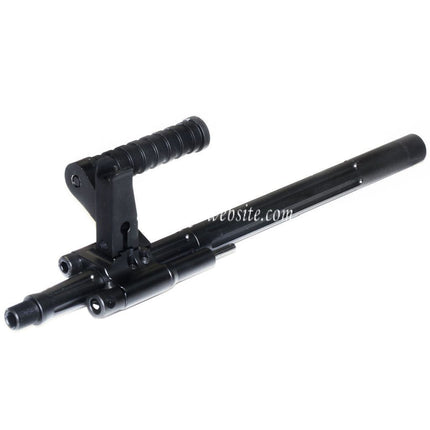 Golden Eagle 315mm 10/11 Zoll Außenlauf Set -14mm CCW Gegen den Uhrzeigersinn Geeignet für Golden Eagle FightLite MCR LMG AEG Gewehre Airsoft Schwarz