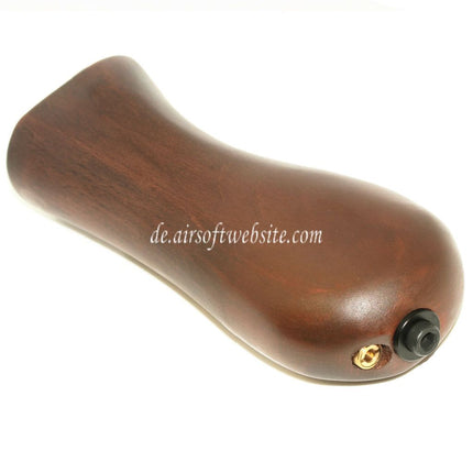 Golden Eagle Echtholz Gastank Griff Geeignet für Sawed Off M870 Gas Pump Action Schrotflinte Airsoft