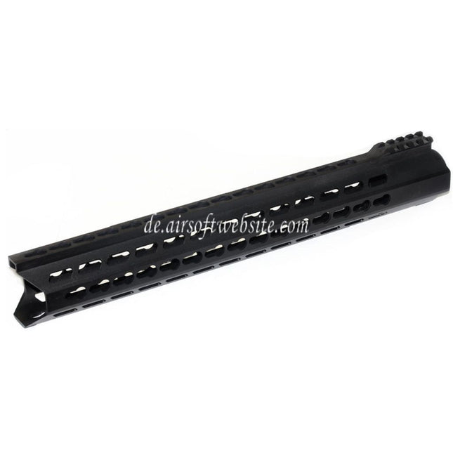 Golden Eagle 390mm Aluminum Free Float Keymod RAS Handschutz Schienen System Geeignet für Golden Eagle 3202 M200 Sniper Gewehre Airsoft Schwarz