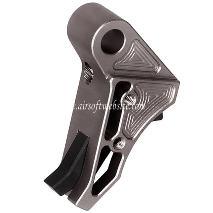 5KU EX Stil CNC Aluminium Abzug geeignet für WE Tokyo Marui G17 G19 G34 Serie GBB Pistolen Airsoft