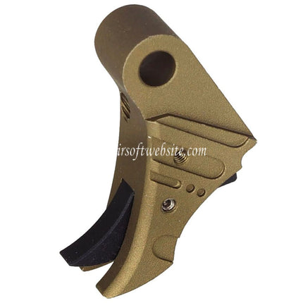 5KU SSVI Stil CNC Aluminium Abzug geeignet für WE Tokyo Marui G17 G19 G34 Serie GBB Pistolen Airsoft