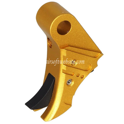 5KU SSVI Stil CNC Aluminium Abzug geeignet für WE Tokyo Marui G17 G19 G34 Serie GBB Pistolen Airsoft