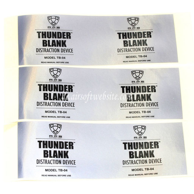 APS HAKKOTSU 3 Stück Thunder B Co2 Schall Granate Dumbbell Stielhandgranate Paket mit Kern