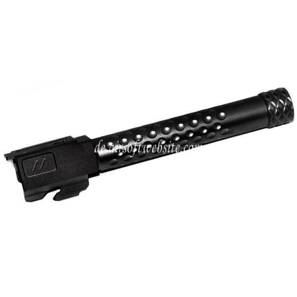 PTS Licensed ZEV Äußerer Lauf & Laylax Nine Ball 6.00mm Innen Lauf Set Geeignet für ISSC M22 EMG SAI BLU Lonewolf ZEV G&P P80 AW WE Tokyo Marui G17 Serie GBB Pistolen Airsoft