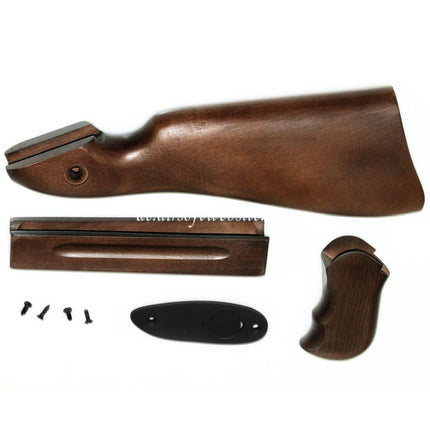 King Arms Echtholz-Umbausatz Geeignet für King Arms Thompson M1A1 Serie AEG Gewehre Airsoft