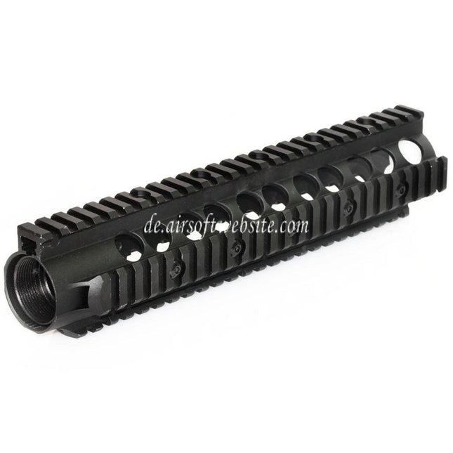 CYMA 10.5 Zoll 265mm Aluminum Oberes Schneiden RAS Handschutz Schienen System Geeignet für CYMA G&P VFC King Arms Tokyo Marui M4 AEG GBB Gewehre Airsoft Schwarz