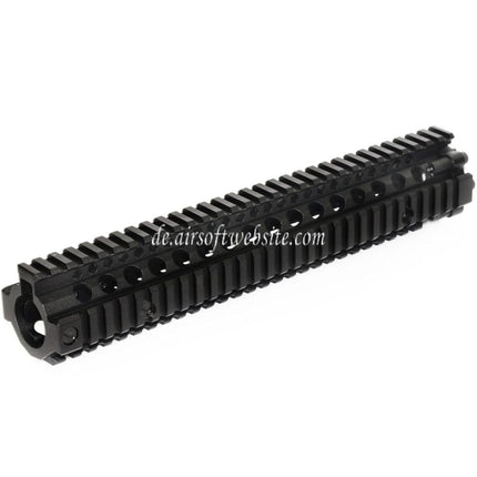 CYMA 304mm Aluminum MK18 Stil RAS Handschutz Schienen System Geeignet für CYMA M4 M16 AEG Gewehre Airsoft Schwarz