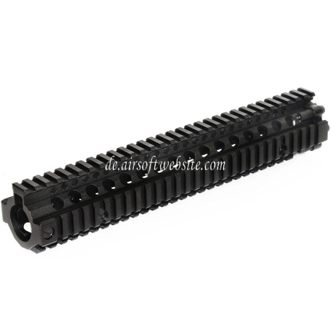 CYMA 304mm Aluminum MK18 Stil RAS Handschutz Schienen System Geeignet für CYMA M4 M16 AEG Gewehre Airsoft Schwarz