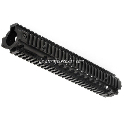 CYMA 304mm Aluminum MK18 Stil RAS Handschutz Schienen System Geeignet für CYMA M4 M16 AEG Gewehre Airsoft Schwarz