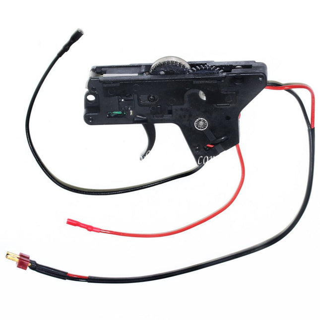 AIRSOFT WEBSITE Unteres Metall Getriebe Geeignet für ICS M4 Serie AEG Gewehre Airsoft Hinten verkabelt
