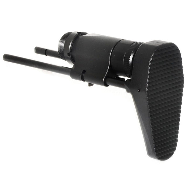 Airsoft Website 6-Position PDW Einziehbarer Schiebeschaft Geeignet für Tokyo Marui M4 Serie AEG Gewehre Schwarz