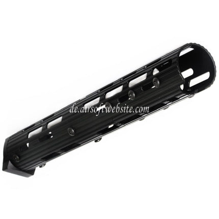 CYMA 330mm Röhrenförmig M-LOK Handschutz Geeignet für CM039D AKM AK74 AK103 Serie AEG Gewehre Airsoft Schwarz