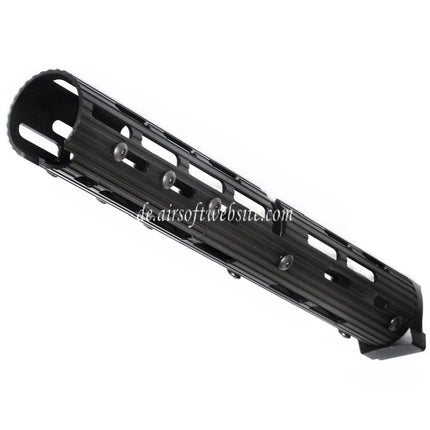 CYMA 330mm Röhrenförmiger M-LOK Handschutz Geeignet für AKM AK74 AK103 Serie AEG Gewehre Airsoft Schwarz