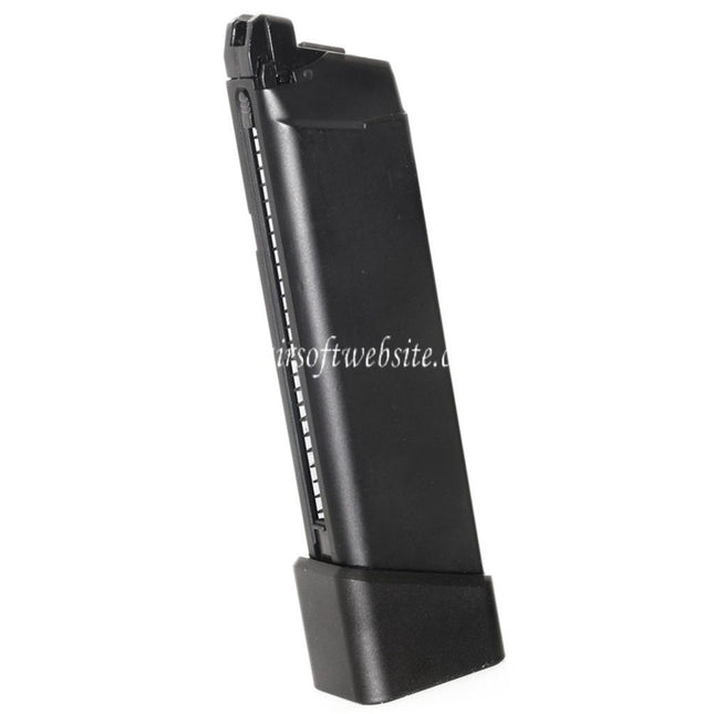 DOUBLE BELL 25rd Gas Magazin Geeignet für G17 G18C G34 G35 G-Serie GBB Pistolen Airsoft Schwarz