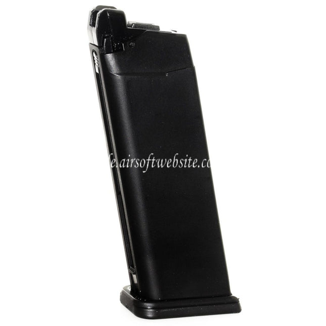 DOUBLE BELL 20rd Gas Magazin Geeignet für G19 G23 G26 Serie GBB Pistolen Airsoft Schwarz