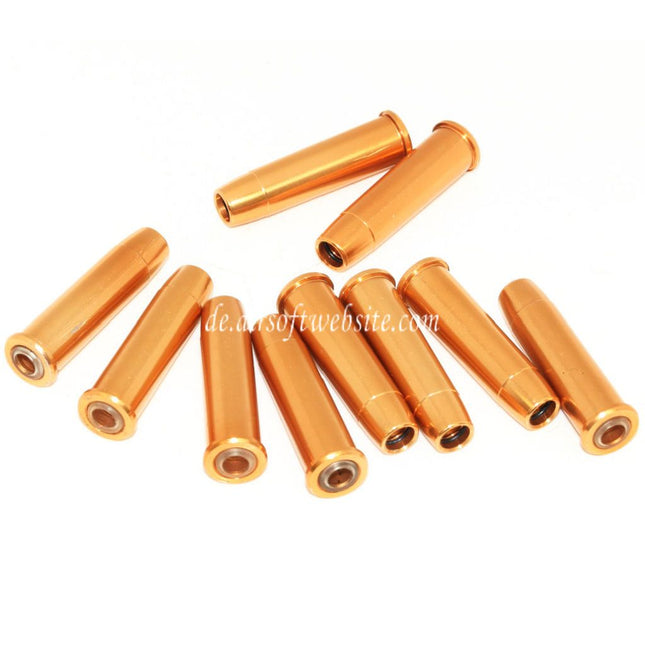 DOUBLE BELL 10 Stück Set Metallhülsenpatronen geeignet für DOUBLE BELL M1894 WZollter-Hülsenauswurfgewehre Airsoft