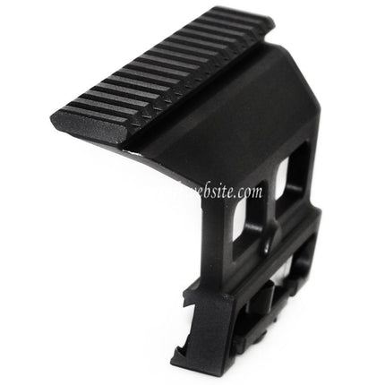 CYMA 155mm Aluminiumschiene QD Zielfernrohrmontage Geeignet für SVD AK Serie AEG Gewehre Airsoft Schwarz