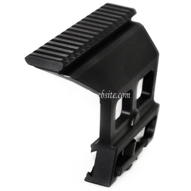 CYMA 155mm Aluminiumschiene QD Zielfernrohrmontage Geeignet für SVD AK Serie AEG Gewehre Airsoft Schwarz