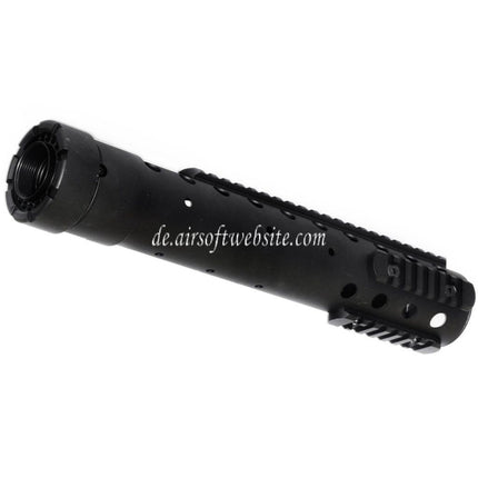 CYMA 323mm Aluminium MK12 SPR Mod 0 Free Float Handschutz schienen system Geeignet für M4 M16 Serie AEG Gewehre Airsoft Schwarz