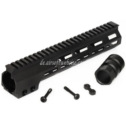 CYMA 267mm 10.5 Zoll MK16 M-LOK Handschutz schienen system Geeignet für M4 M16 Serie AEG Gewehre Airsoft Schwarz