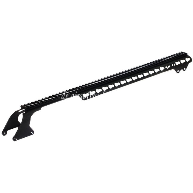 CYMA 537mm Aluminium KeyMod Ober schienen System Geeignet für CYMA Tokyo Marui M870 Serie Schrotflinte Airsoft Schwarz