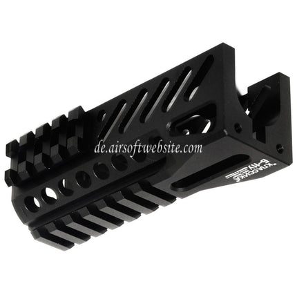 5KU CNC 119mm B-11 Klassischer Unterteil Handschutz Schienen System Geeignet für D-Boys LCT GHK Tokyo Marui AKS-74U Serie AEG GBB Gewehre Airsoft