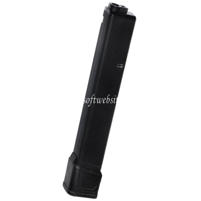 PTS 140rd EPM-AR9 Mid-Cap Enhanced Polymer Magazin Geeignet für Classic Army PX9 G&G ARP9 Serie AEG Gewehre Airsoft Schwarz