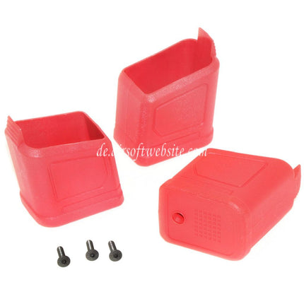 PTS 3pcs EPM-AR9 Magazin Grundplatte Rot