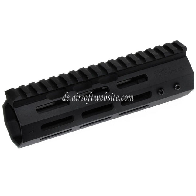 APS 7 Zoll 178mm EMG NOVESKE NSR Gen 4 RIS M-LOK Handschutz Schienen System Geeignet für AR M4 M16 Serie AEG Gewehre Airsoft Schwarz