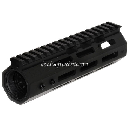 APS 7 Zoll 178mm EMG NOVESKE NSR Gen 4 RIS M-LOK Handschutz Schienen System Geeignet für AR M4 M16 Serie AEG Gewehre Airsoft Schwarz