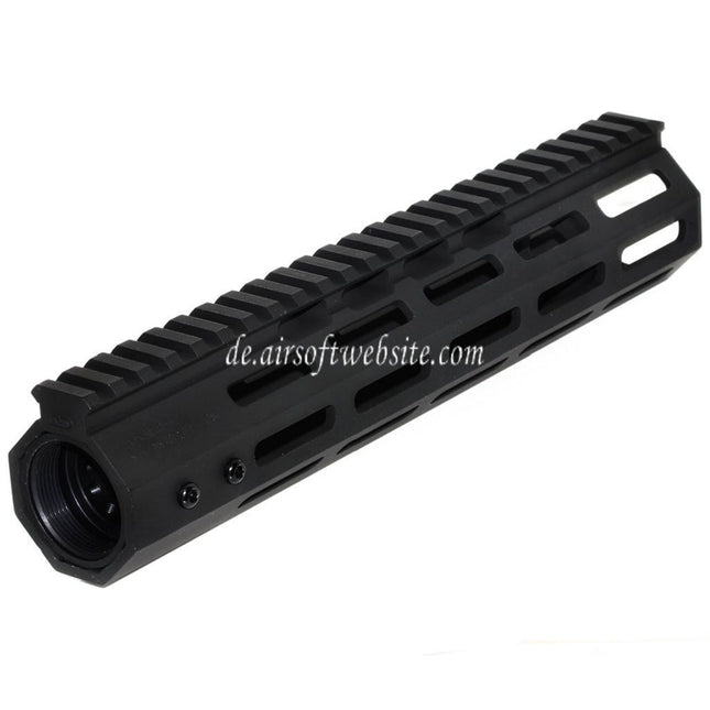 APS 9.75 Zoll 248mm EMG NOVESKE NSR Gen 4 RIS M-LOK Handschutz Schienen System Geeignet für AR M4 M16 Serie AEG Gewehre Airsoft Schwarz