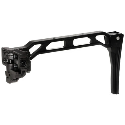 5KU 198mm AB-8R Stil Mit klappbarem Mech Schaft Geeignet für 1913 Picatinny Schienen System Gewehre Airsoft Schwarz